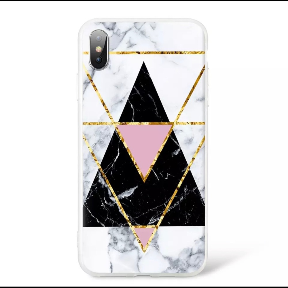 2/$10 💕 Marble/Pink/Gold iPhone (7/8, 7/8+, X)